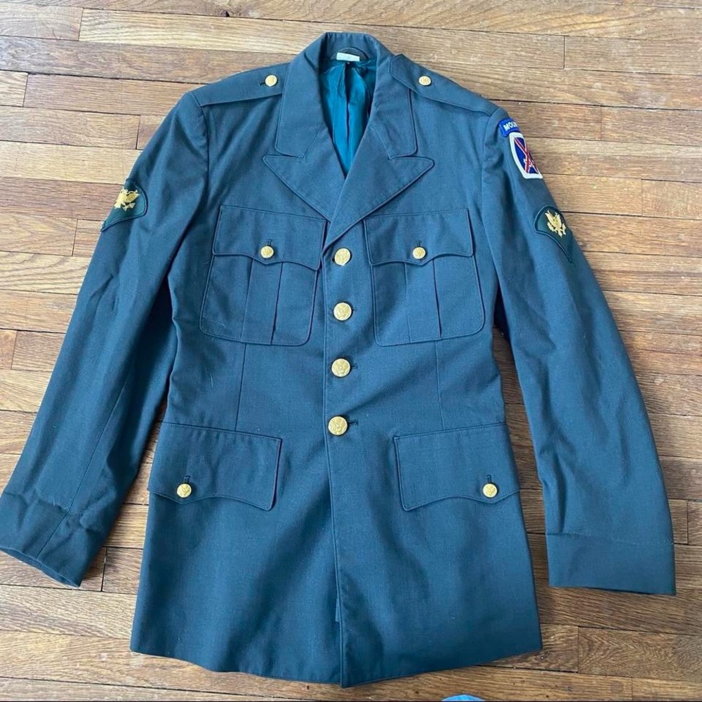 70s military jacket